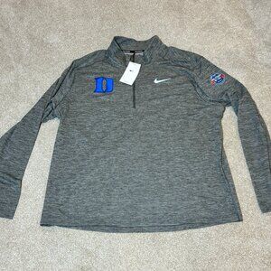 Duke Nike Quarter Zip Pull Over- NWT- size XXL